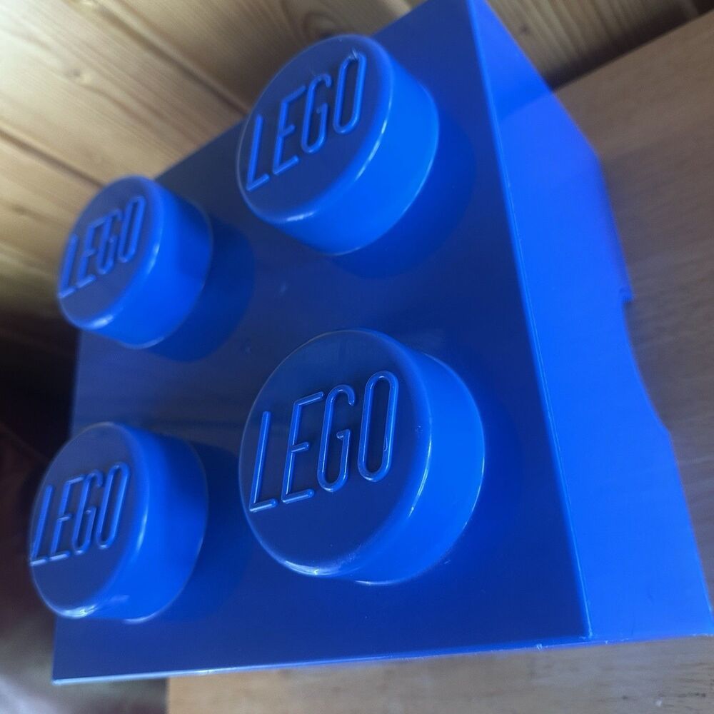 LEGO Room Copenhagen Blue 4-Stud Storage Brick Drawer Stackable Organizer